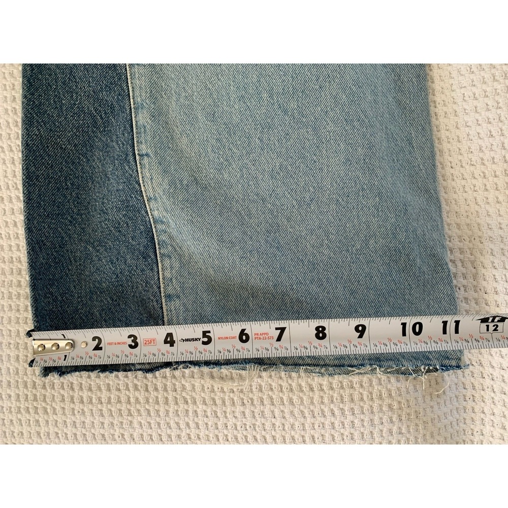 Zara  Women Denim Wide Leg  Size - 4 New - Picture 8 of 10